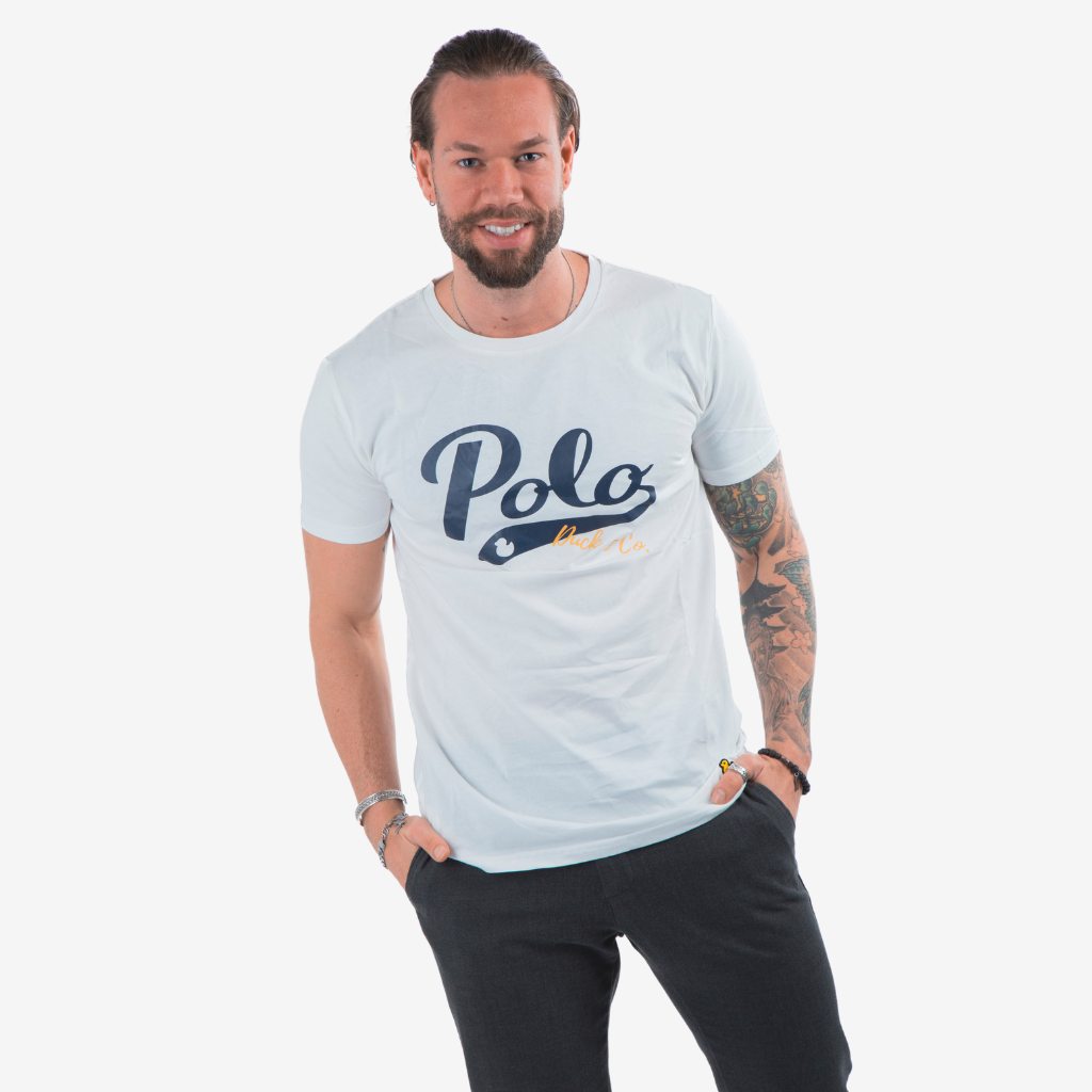 Camiseta Duck Old blanca