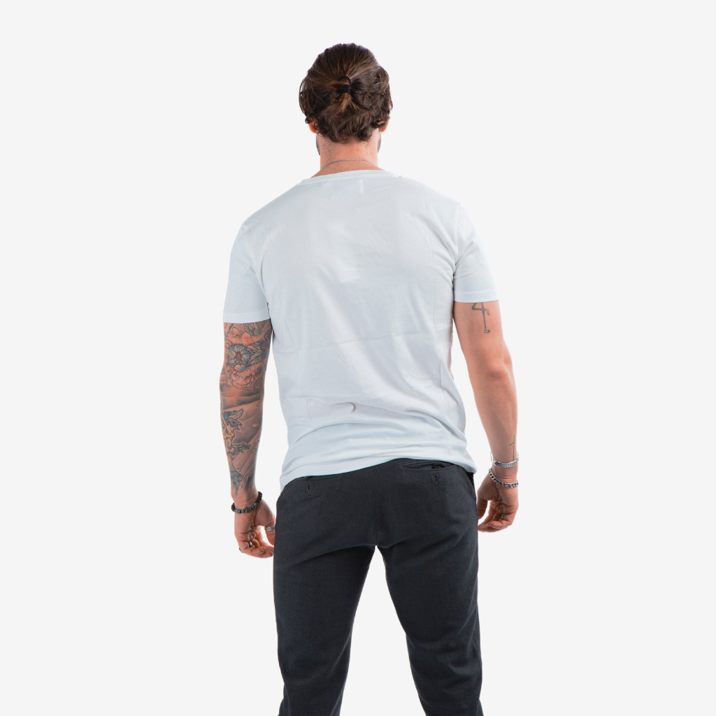 Camiseta Duck Old blanca