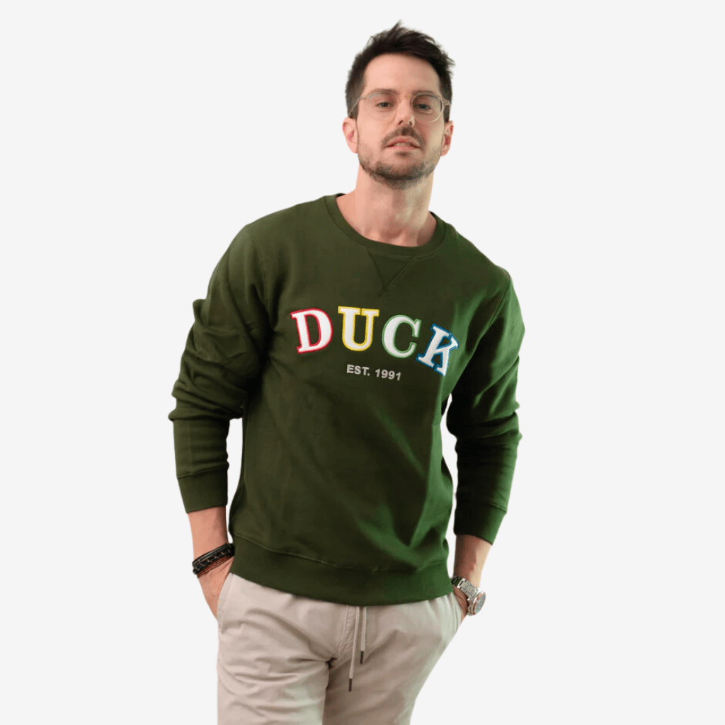 Sudadera Duck Madrid Verde