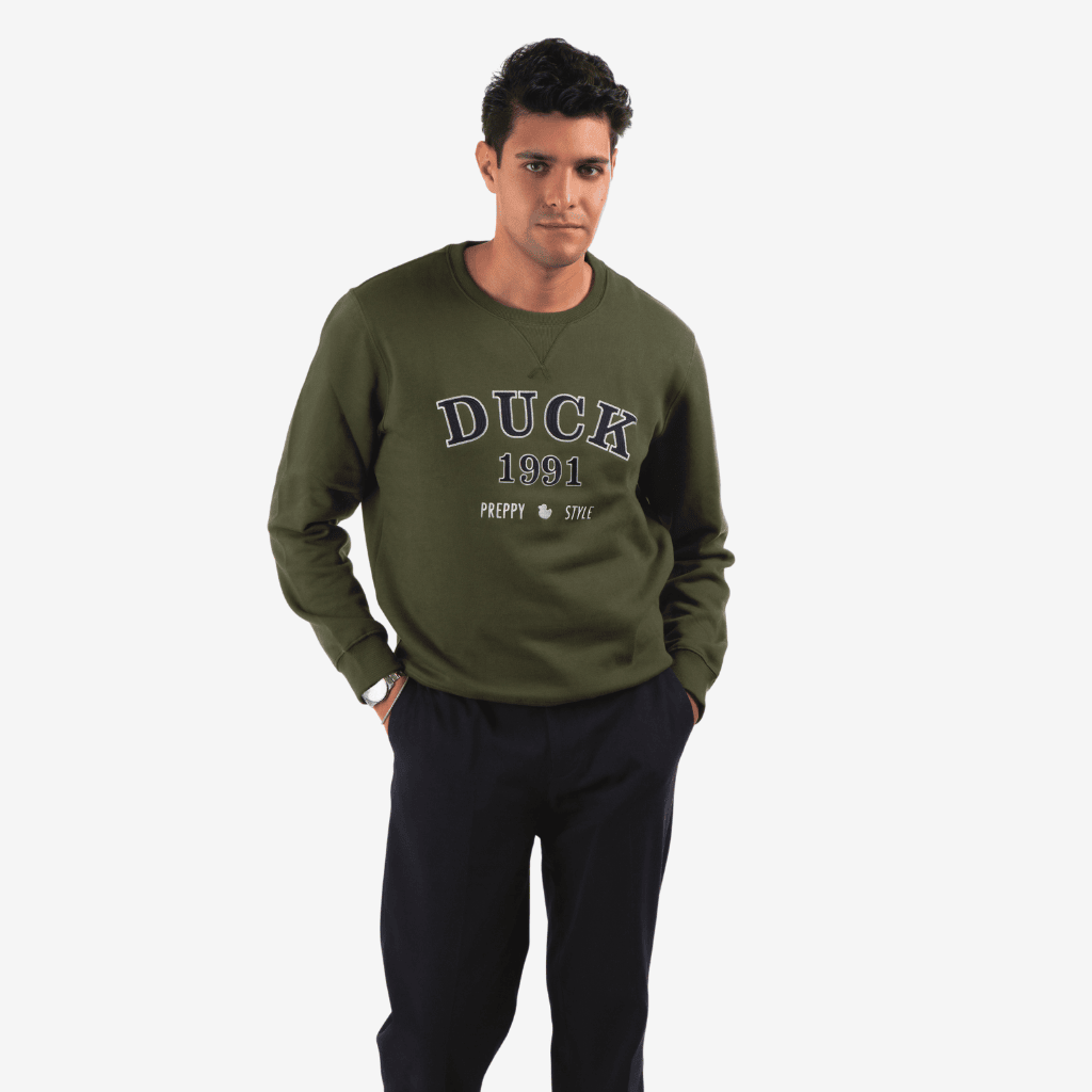 Sudadera Manchester Old School Verde